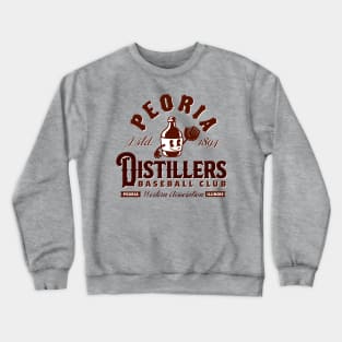 Peoria Distiller Baseball Crewneck Sweatshirt